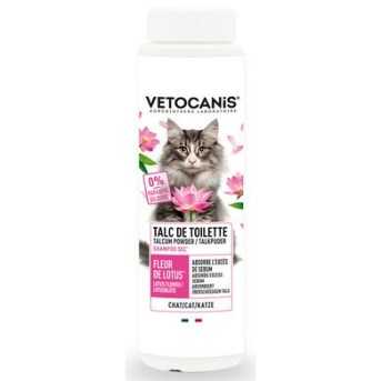 VETOCANIS Talc de toilette pour chat