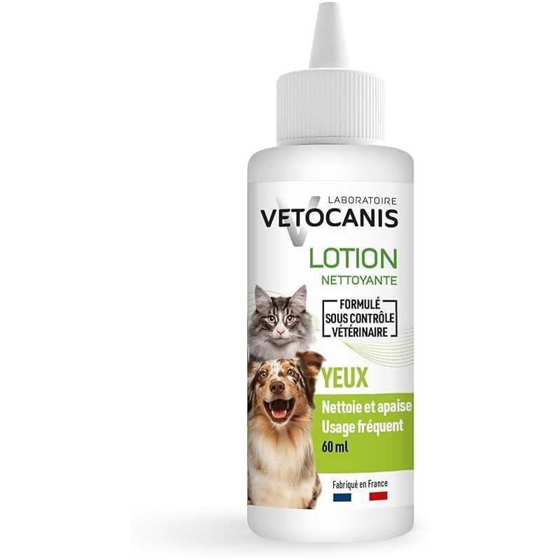 VETOCANIS Lotion yeux pour chien et chat