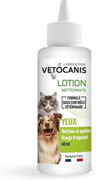 VETOCANIS Lotion yeux pour chien et chat