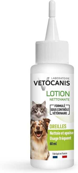 VETOCANIS Lotion oreille pour chien et chat