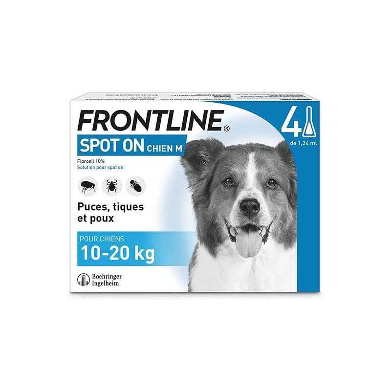 Frontline SpotOn Pipettes antiparasitaires pour chiens  