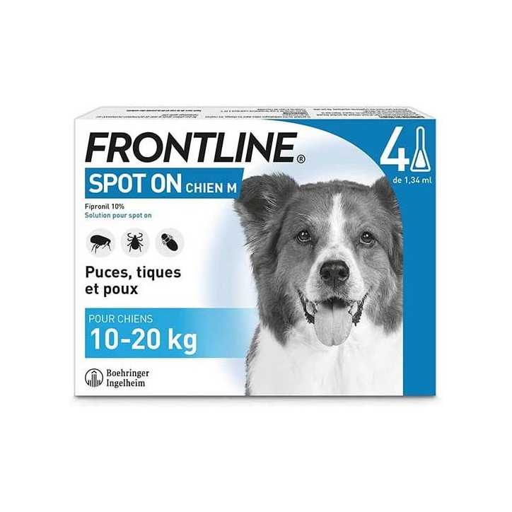 Frontline SpotOn Pipettes antiparasitaires pour chiens