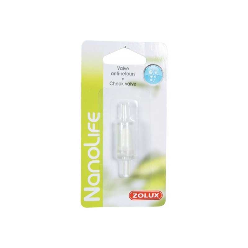 Zolux Nanolife valve anti retour transparent pour pompe a air