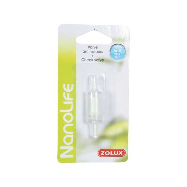 Zolux Nanolife valve anti retour transparent pour pompe a air