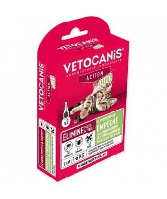 VETOCANIS Action duo pour chat