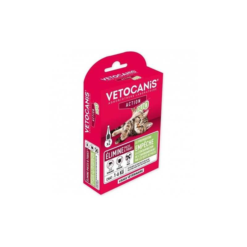 VETOCANIS Action duo pour chat