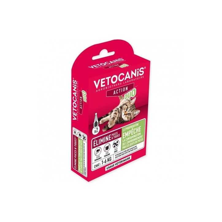 VETOCANIS Action duo pour chat