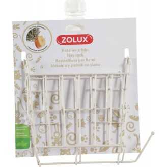 Zolux Ratelier a foin en metal beige 20 x 6 x 18 cm