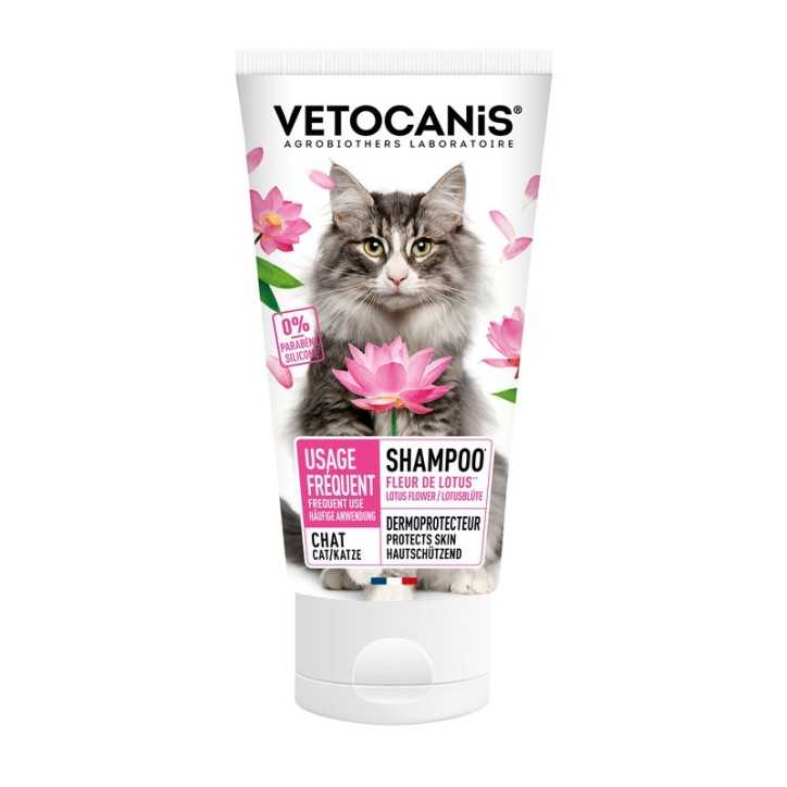 VETOCANIS Shampoing usage frequent pour chat