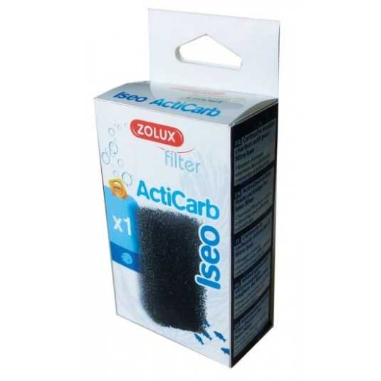 Zolux Acticarb Mousse filtrante au charbon pour aquarium ISEO