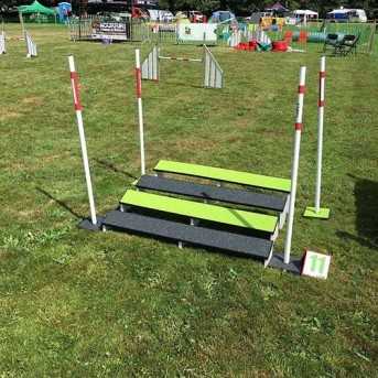 Elite Saut en longueur en tartan pour agility 