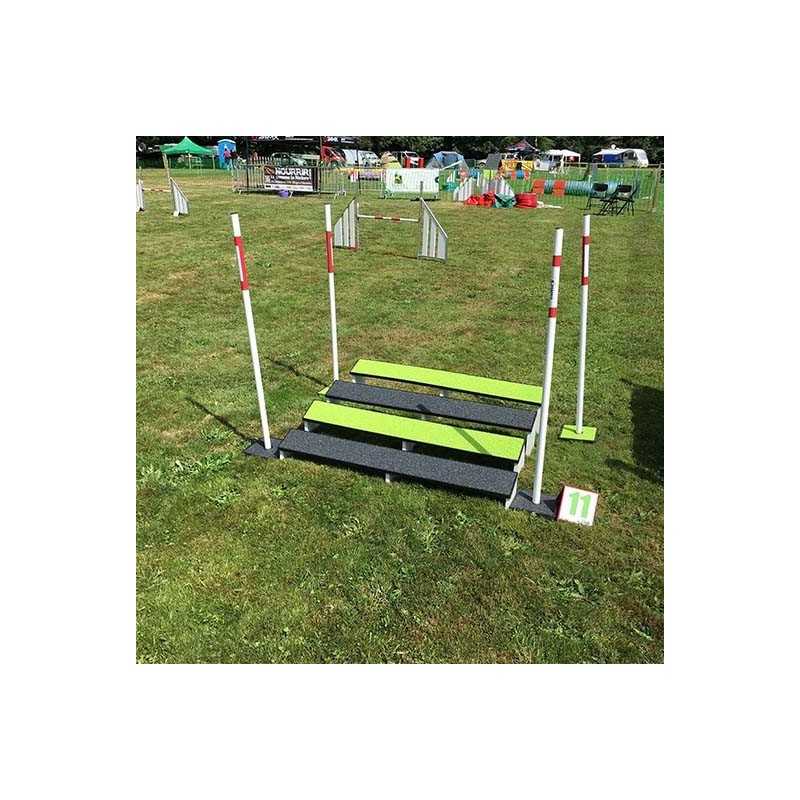 Elite Saut en longueur en tartan pour agility 