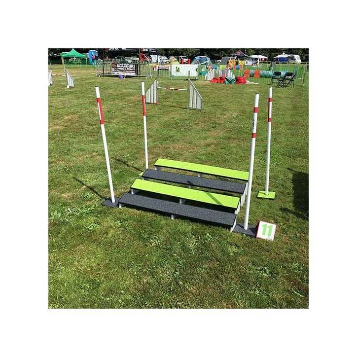 Elite Saut en longueur en tartan pour agility