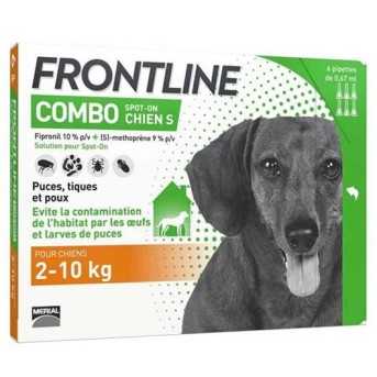 Frontline Combo - Pipettes 2en1 antiparasitaires pour chiens