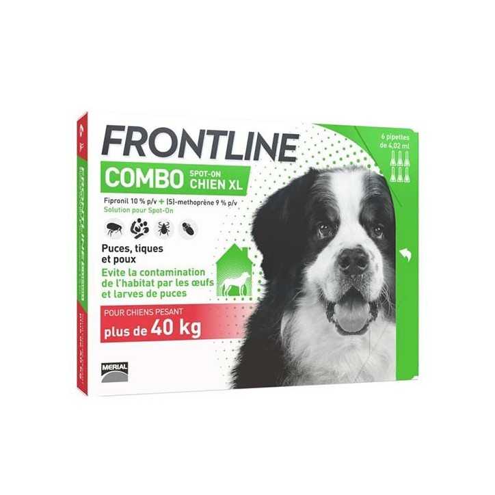 Frontline Combo - Pipettes 2en1 antiparasitaires pour chiens