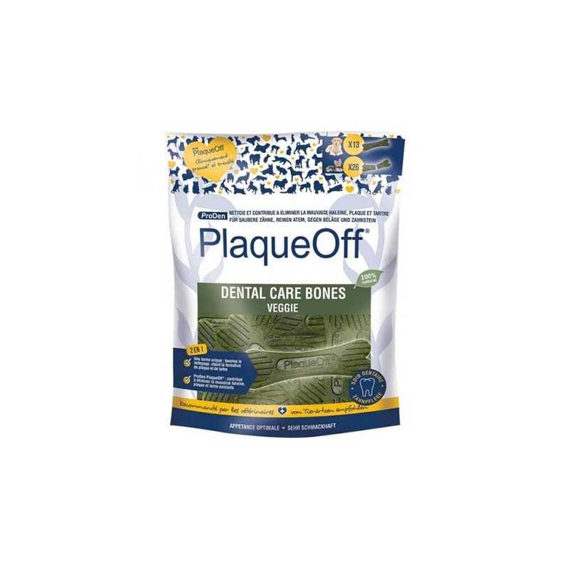 Proden PlaqueOff dental care bones veggie 485g 