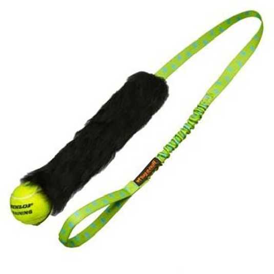 TUG E NUFF Jouet en fourrure de mouton avec balle de tennis