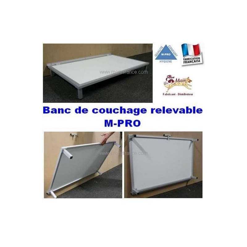 Banc de couchage relevable pour chien 