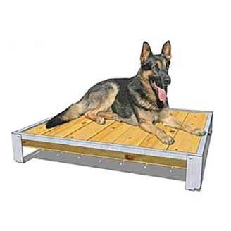 Banc de couchage pour chien 