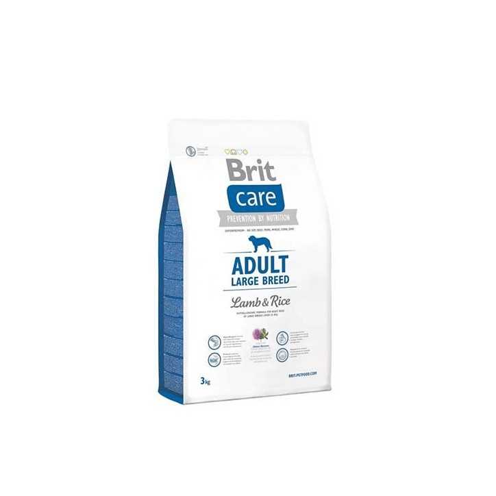 Brit Care Croquettes Agneau & Riz - Chiens adultes Grande taille 3kg