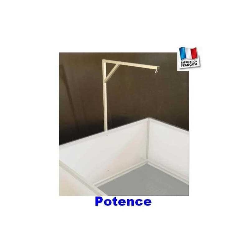 Potence a lampe chauffante 