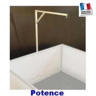 Potence a lampe chauffante 