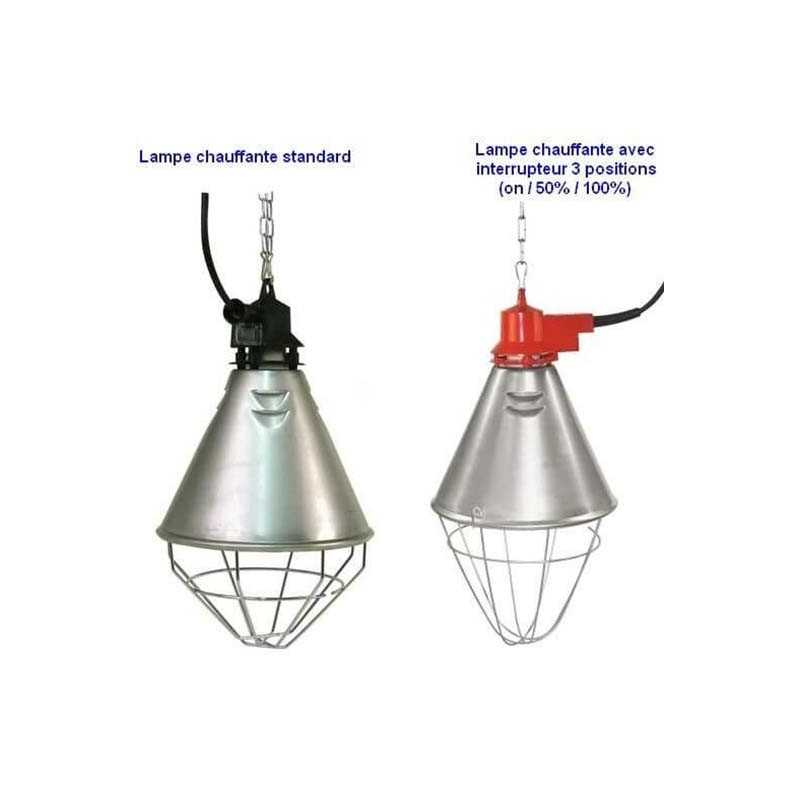 Lampe chauffante 