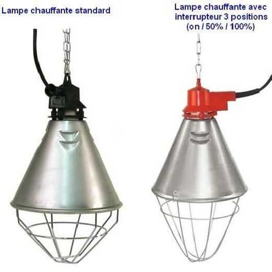 Lampe chauffante 