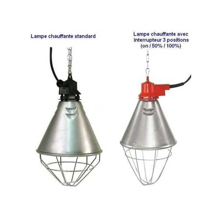 Lampe chauffante