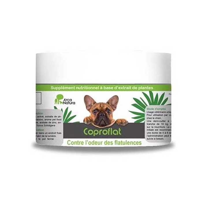 Arca Natura Coproflat complement alimentaire contre les flatulences chez le chien