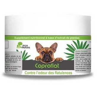 Arca Natura Coproflat complement alimentaire contre les flatulences chez le chien 