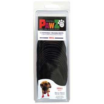 Pawz Bottes pour chiens Noires