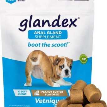 Glandex supplement de fibres probiotiques pour Chiens