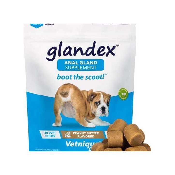 Glandex supplement de fibres probiotiques pour Chiens