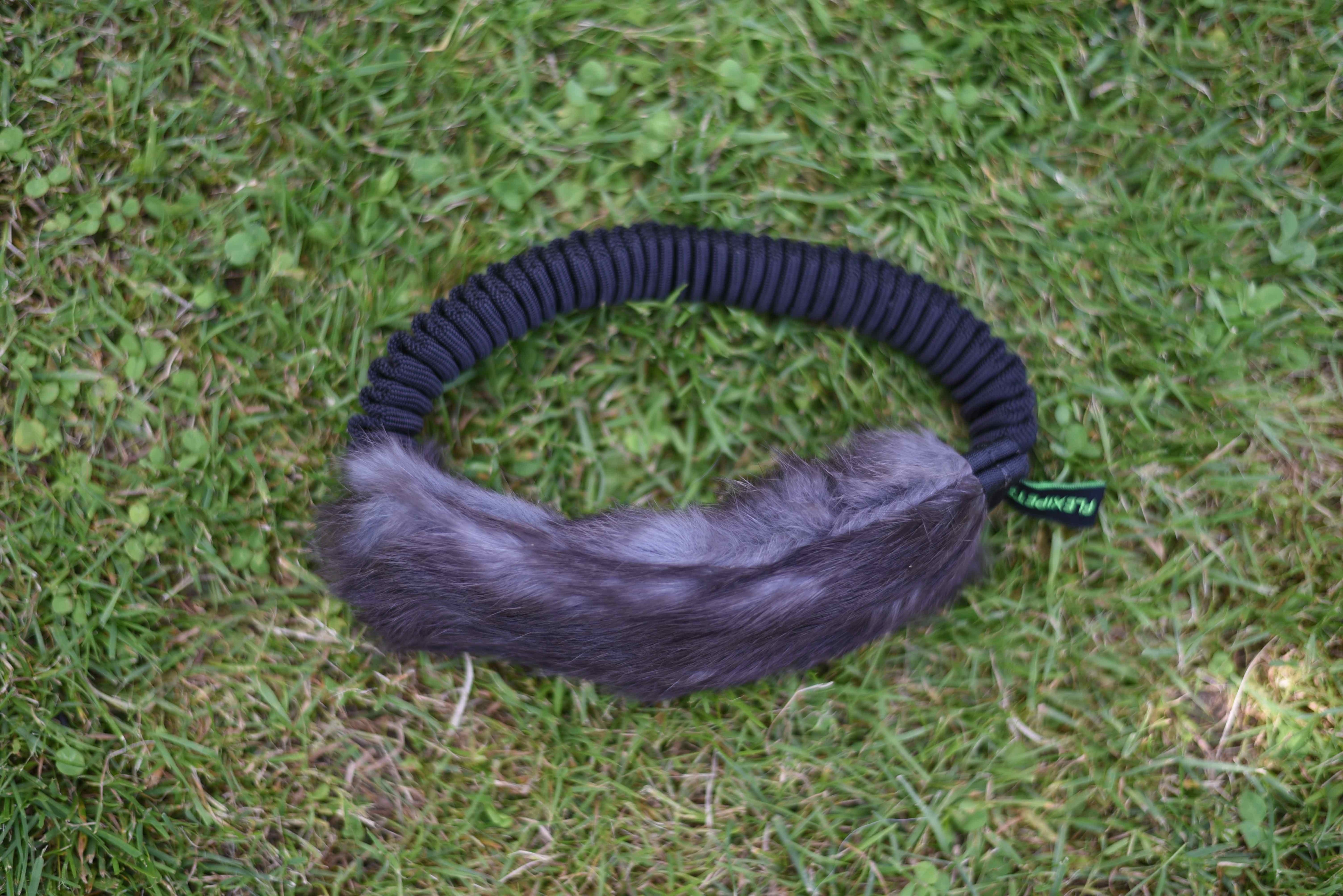 Jouet Flexipets - Fourrure Rabbit anse circulaire
