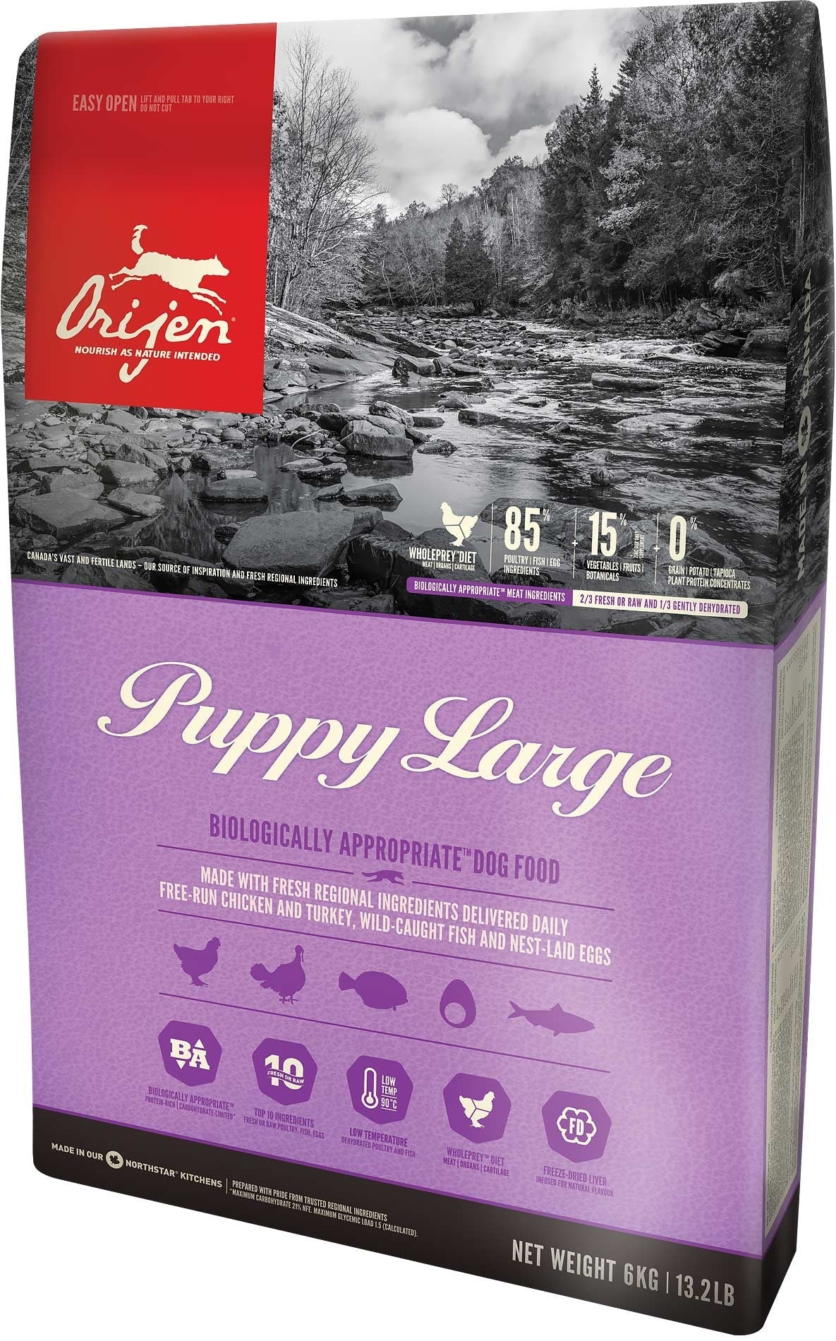 Orijen Puppy Large Breed croquettes pour chiot de grande taille