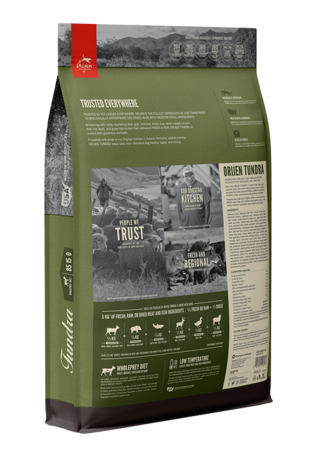 Orijen Tundra dog croquettes pour chien