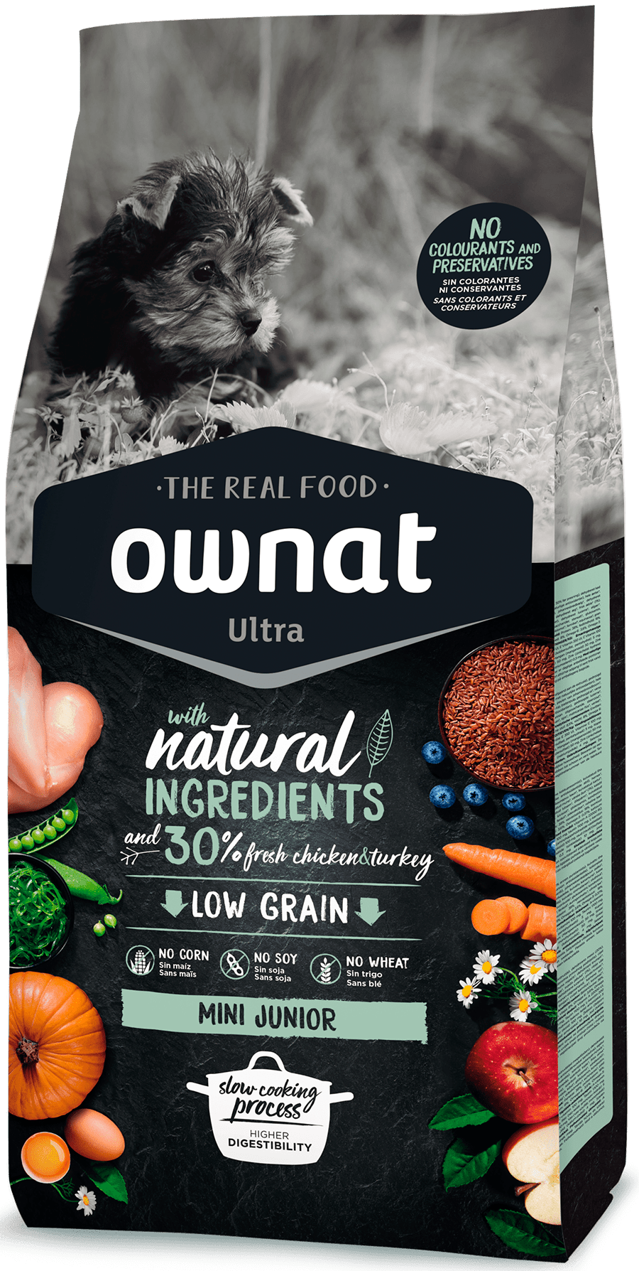 Ownat Ultra chien mini junior croquettes pour chien