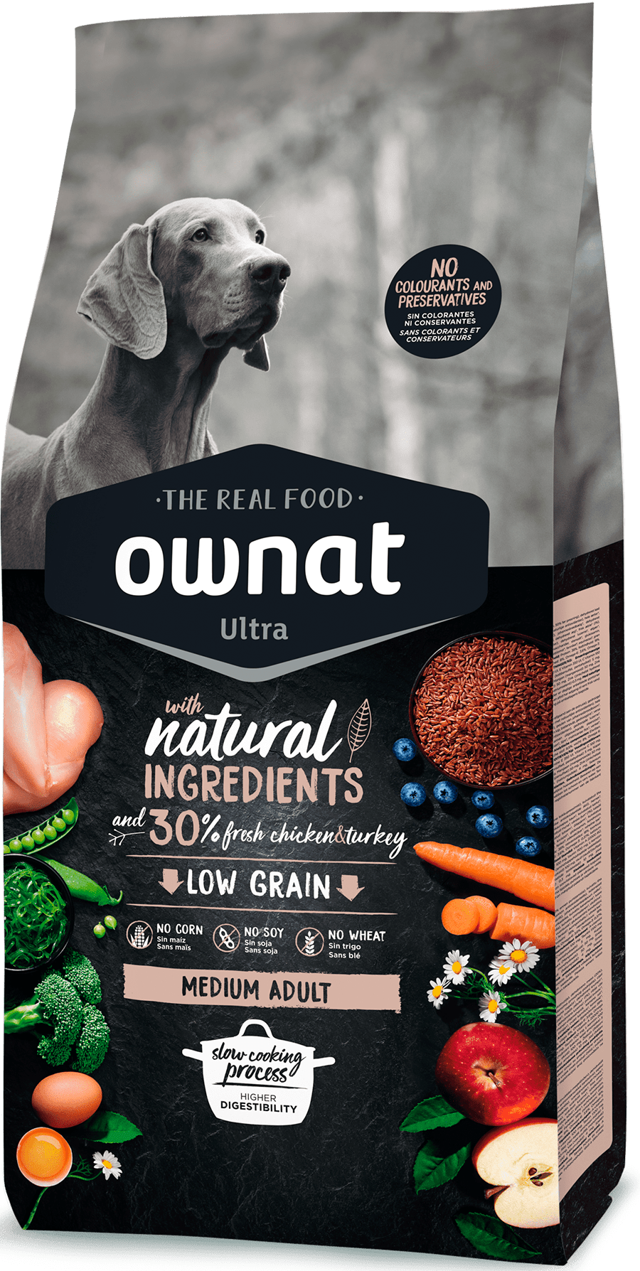 Ownat Ultra medium adult croquettes pour chien