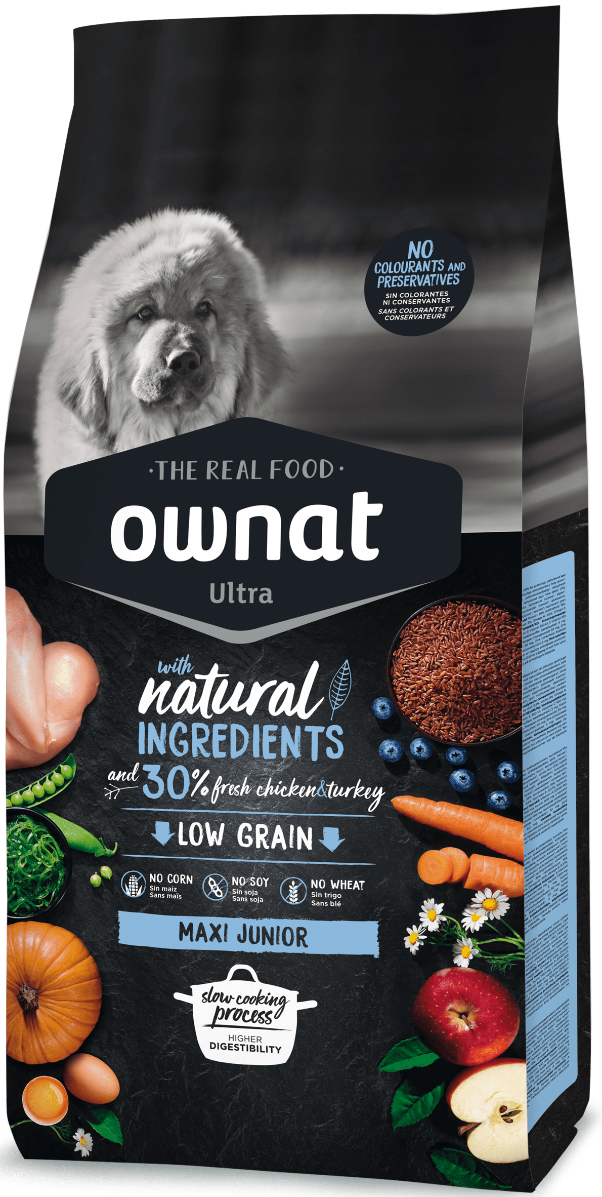 Ownat Ultra maxi junior croquettes pour chien