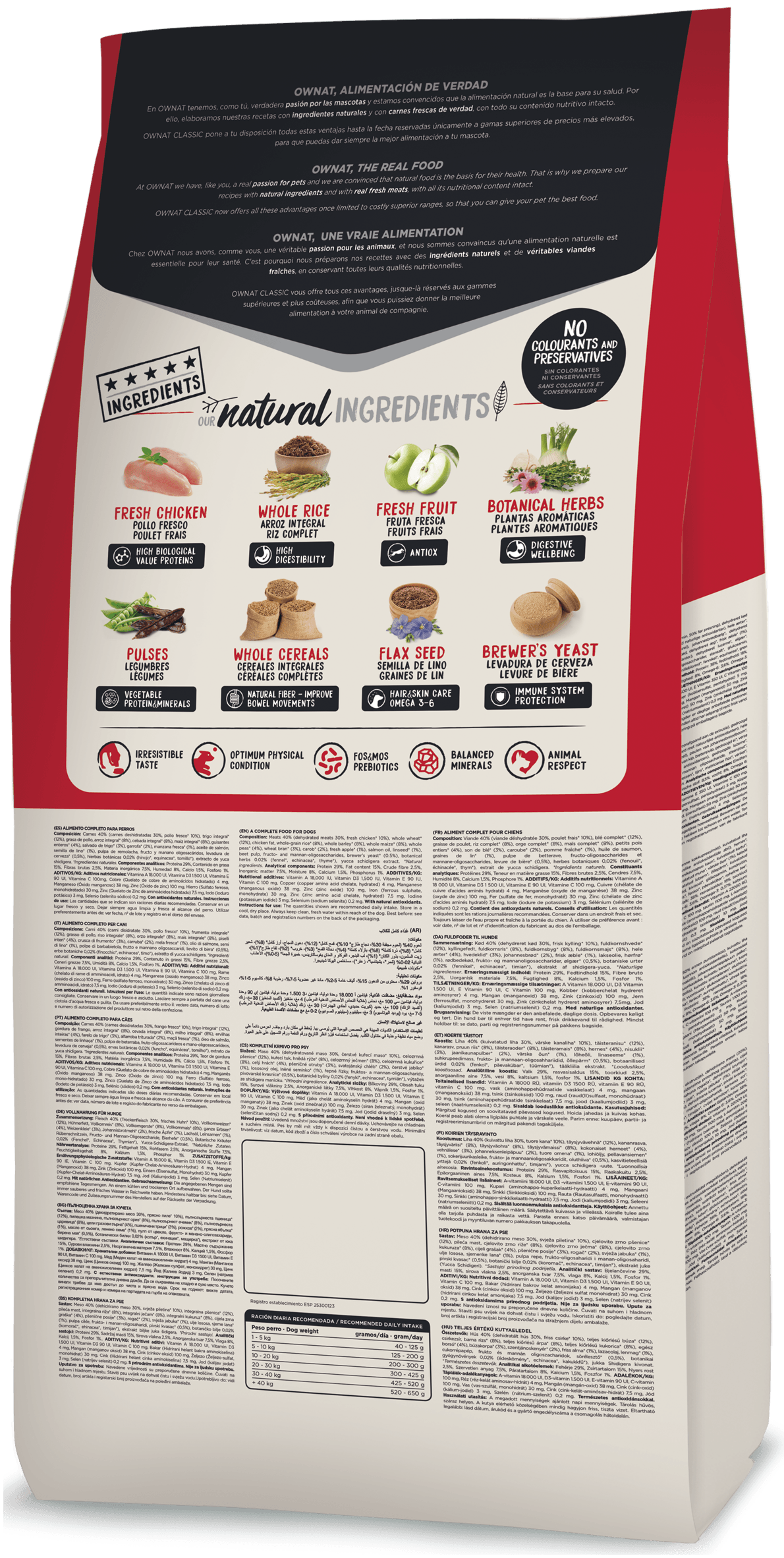 Ownat Classic Energy croquettes pour chien