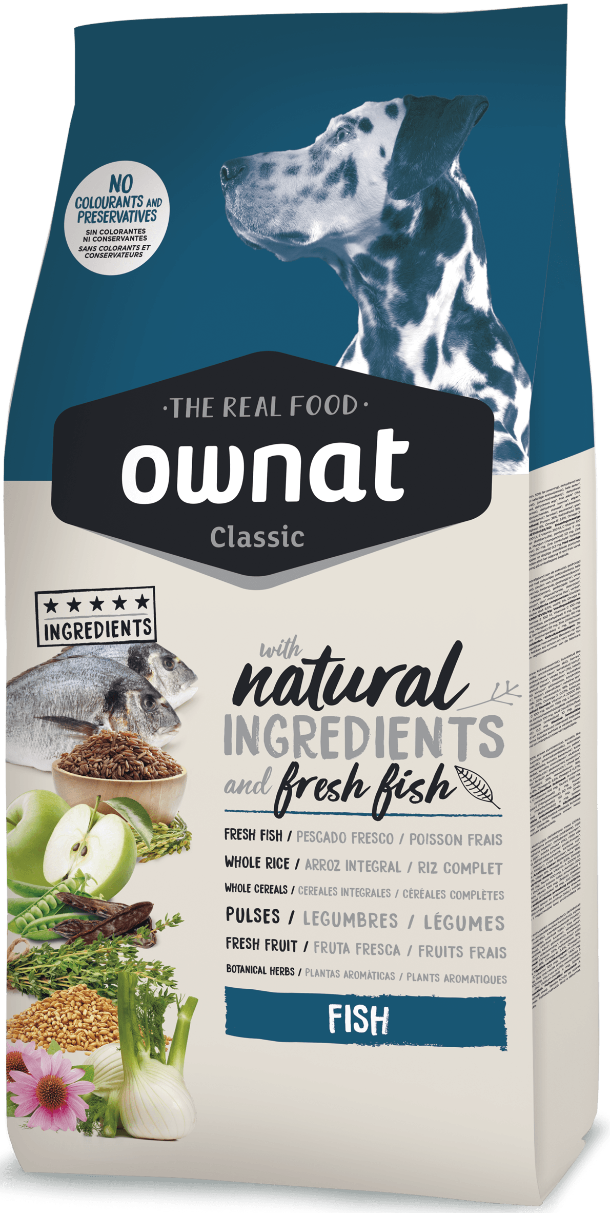 Ownat Classic fish croquettes pour chien