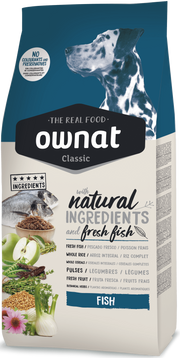 Ownat Classic fish croquettes pour chien