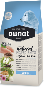 Ownat Classic junior croquettes pour chien