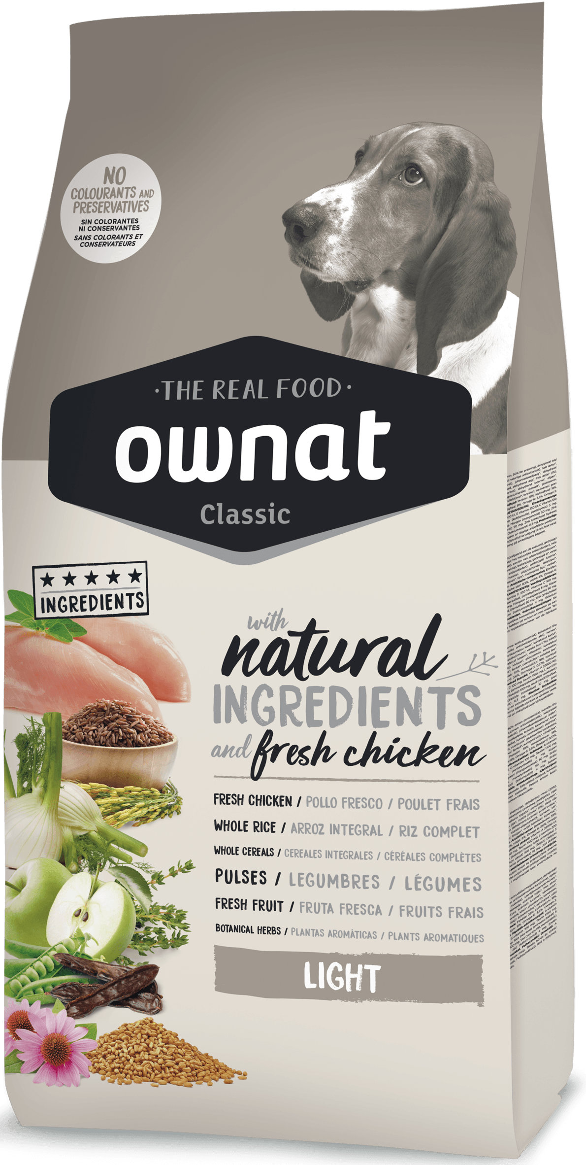 Ownat Classic light croquettes pour chien