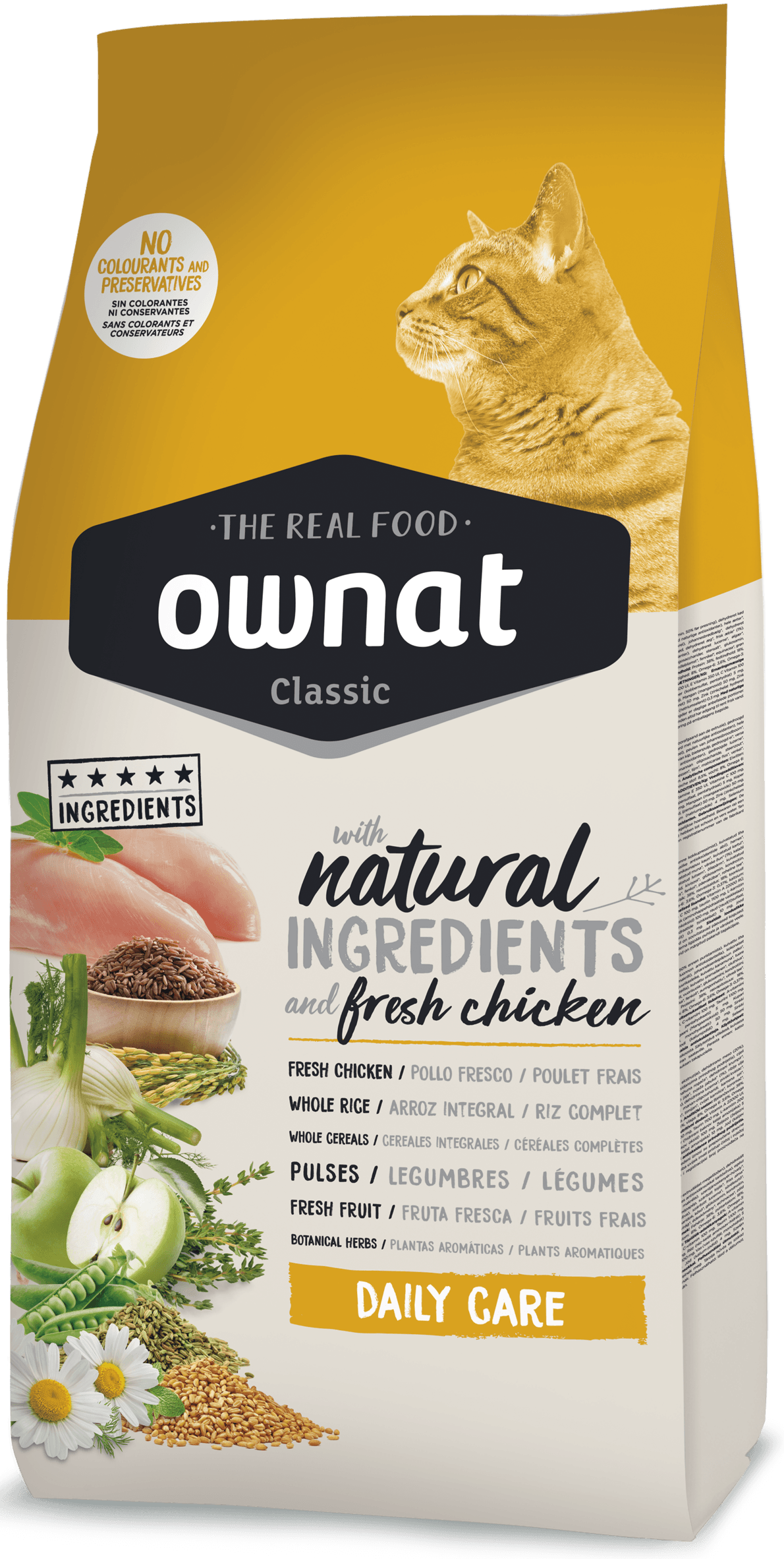 Ownat Classic daily care croquettes pour chat