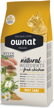 Ownat Classic daily care croquettes pour chat