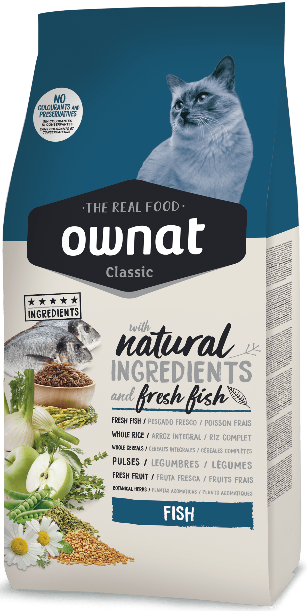 Ownat Classic fish croquettes pour chat