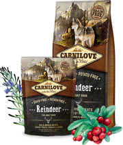 Carnilove Renne croquettes pour chien