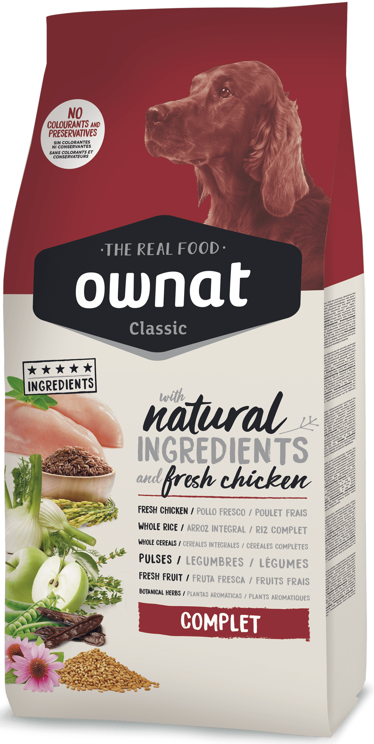 Ownat Classic complet croquettes pour chien